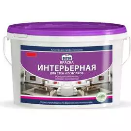 Интерьерная краска для стен и потолков AQUADECOR