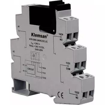 Интерфейсное реле Klemsan KPR-SWF-230VAC/VDC-1C; 0.0.0.2.272126