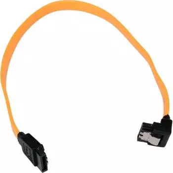 Интерфейсный кабель Cablexpert sata CC-SATAM-DATA90-YL-30CM