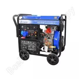 Инверторный дизельный сварочный генератор ТСС DGW 6.0/200ED-R 022837