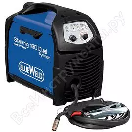 Инверторный полуавтомат blue weld starmig 180 dual synergic euro 816411