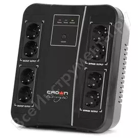Источник бесперебойного питания CROWN MICRO CMUS-255 EURO SMART CM000003158