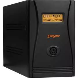 Источник бесперебойного питания ExeGate SpecialPro.Smart.LLB-2000.LCD.AVR.C13.RJ.USB.2000VA/1200W 285517
