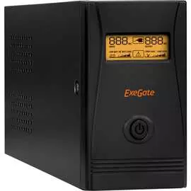 Источник бесперебойного питания ExeGate SpecialPro Smart LLB-600.LCD.AVR.C13 285586