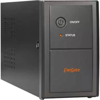 Источник бесперебойного питания ExeGate Power Back BNB-650.LED.AVR.C13.RJ.USB 285542
