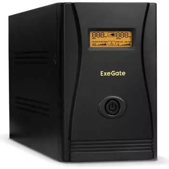 Источник бесперебойного питания ExeGate SpecialPro Smart LLB-1200.LCD.AVR.EURO.RJ 285495