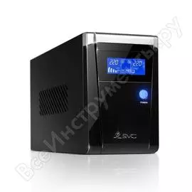 Источник бесперебойного питания svc ибп л-и v-650-f-lcd