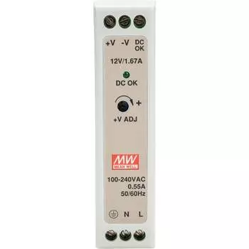 Источник питания Mean Well MDR-20-12 Т00249981