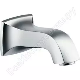 Излив для ванны hansgrohe 13413000 metris classic 152 мм 00000007282