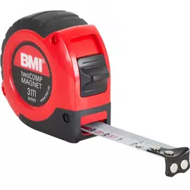 Измерительная рулетка bmi twocomp magnetic 3m 472341021m