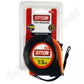 Измерительная рулетка ottom 7.5м x 25мм x 0.1мм, 1шт 90003
