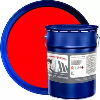 Износостойкая краска для бетонных полов ЛЕНИНГРАДКА АК-114 УТ000012912