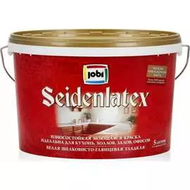 Износостойкая краска для стен и потолков JOBI SEIDENLATEX 11909
