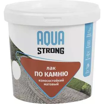 Износостойкий лак по камню Aquastrong 4607130865088