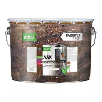 Износостойкий паркетный алкидно-уретановый лак Farbitex 4300006091