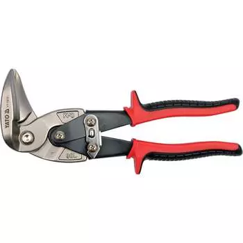 Изогнутые левые ножницы по металлу YATO YT-1913