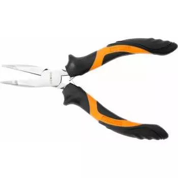 Изогнутые мини длинногубцы KENDO 10904