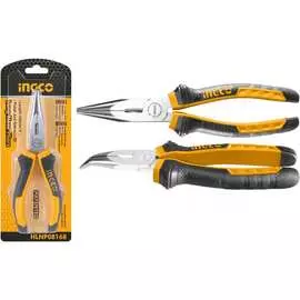 Изогнутые тонкогубцы INGCO HBNP08168