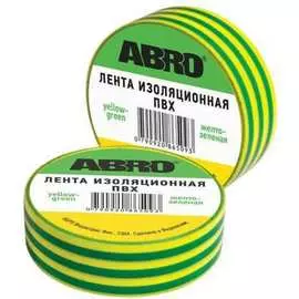 Изолента ABRO ET-900-20-RW ET-900-20-RW