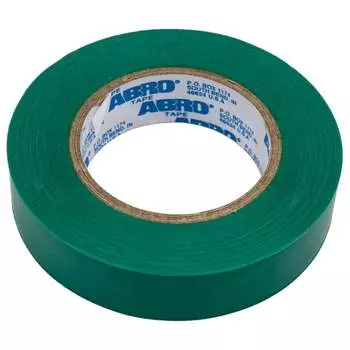 Изолента ABRO ET-912-15-18-GRN-RW