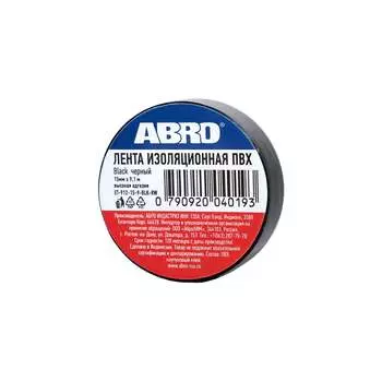 Изолента ABRO ET-912-15-9-BLK-RW