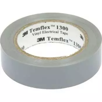 Изолента пвх 3м temflex 1300 серая, рулон 19 мм x 20 м 7100080347