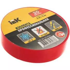 Изолента пвх IEK UIZ-20-10-K04