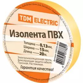 Изолента TDM ELECTRIC SQ0526-0012