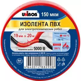 Изолента Unibob 211757