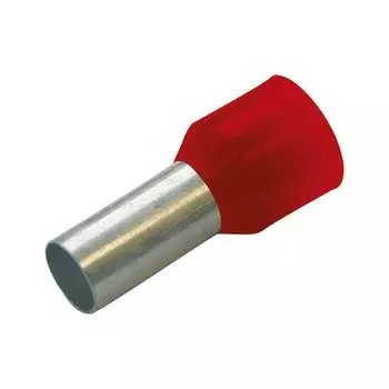 Изолированная конечная гильза HAUPA 35/18 цвет красный 270838