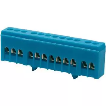 Изолированная шина n для din-рейки TEHNOPLAST