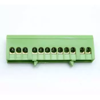 Изолированная шина pe для din-рейки TEHNOPLAST