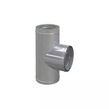 Изолированный тройник РОССТИН 90 D250-350 (304-0,5/430-0,5) НФ-00004313