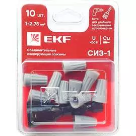 Изолирующие соединительные зажимы EKF 1-2,75мм2 plc-cc-3-b
