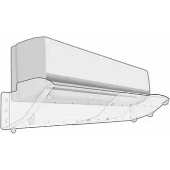 Экран раздвижной для настенных кондиционеров Megaposm ЭР 7912