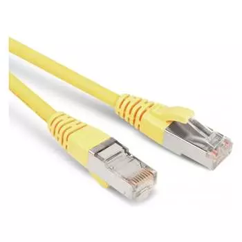 Экранированный патч-корд Hyperline PC-LPM-STP-RJ45-RJ45-C5e-0.5M-LSZH-YL 230081