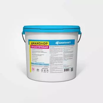 Эластичная фасадная краска ДИАПЛАСТ ДИАКОЛОР 4631170182669