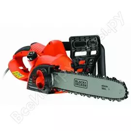 Электрическая цепная пила black+decker cs2040