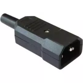 Электрическая кабельная вилка LANMASTER LAN-IEC-320-C14