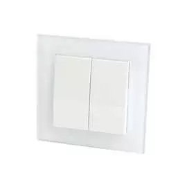 Электрический двухклавишный выключатель STEKKER