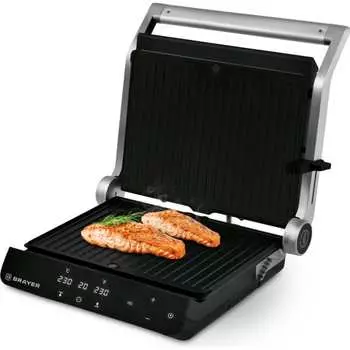 Электрический гриль-пресс BRAYER BR2008