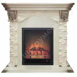 Электрический камин RealFlame Dubnius WT+Eugene 10014688