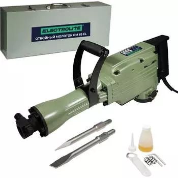 Электрический отбойный молоток для долбления Electrolite