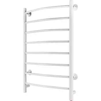 Электрический полотенцесушитель Aris ребро 500x800 белый 8 перекладин ПСК-10-53б