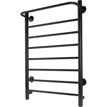 Электрический полотенцесушитель Aris оазис 500x800 черный 8 перекладин ПСК-22-55ч