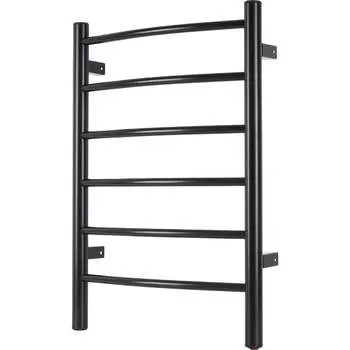 Электрический полотенцесушитель Aris ребро 400x600 черный 6 перекладин ПСК-10-52ч