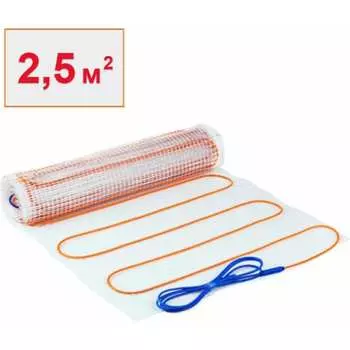Электрический теплый пол под плитку ТеплоСофт 25375/2