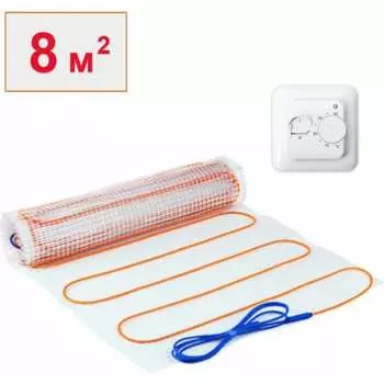 Электрический теплый пол под плитку ТеплоСофт 81200/22