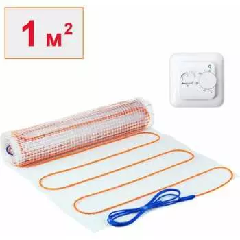 Электрический теплый пол под плитку ТеплоСофт 1150/22