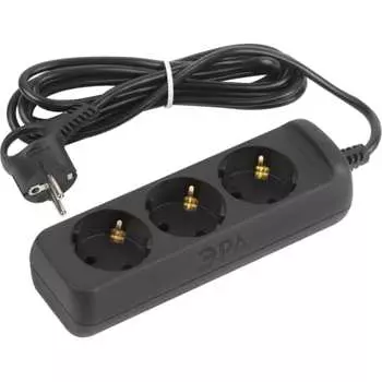 Электрический удлинитель ЭРА UX3e5mB Б0057723